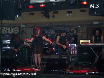 ss Diabulus in Musica + Tears of Martyr + Stranded Siren - 19 de Diciembre'09 - Sala Excalibur ( Madrid )