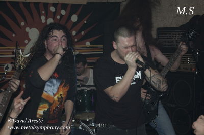 DSC_0068 Exekution + Elvandar - 15 de Enero'10 - Sala El Cau ( Tarragona )