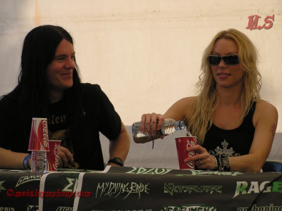 P1010101 MetalWay '06: Rueda de prensa de Arch Enemy - 29 de Julio - Gernika