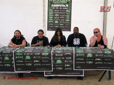 MetalWay '06 : Rueda de prensa de Benedictum - 28 de Julio - Gernika