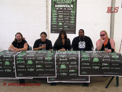 P1010440 MetalWay '06 : Rueda de prensa de Benedictum - 28 de Julio - Gernika