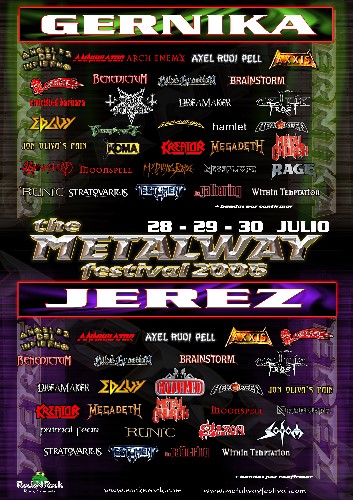 MetalWay '06 : Información , precio de entradas...