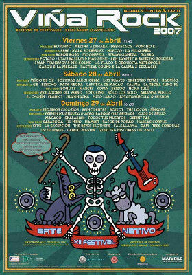 Viña Rock 2007 - Información general y cartel - Viña Rock 2007 - Información general y cartel -