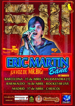 Regalamos entradas para la gira de Eric Martin...