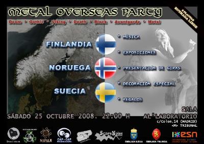 Metal Overseas Party - 25 de Octubre - Madrid -