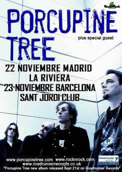 Porcupine Tree llegan a España...