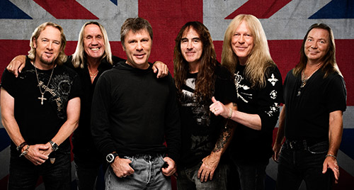 Nuevas actuaciones de Iron Maiden a finales de Mayo