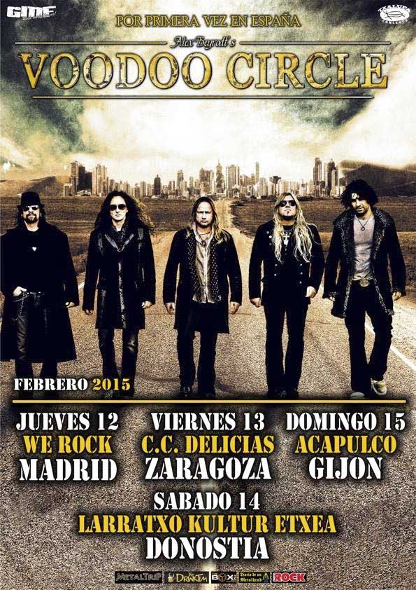 Voodoo Circle de gira por España