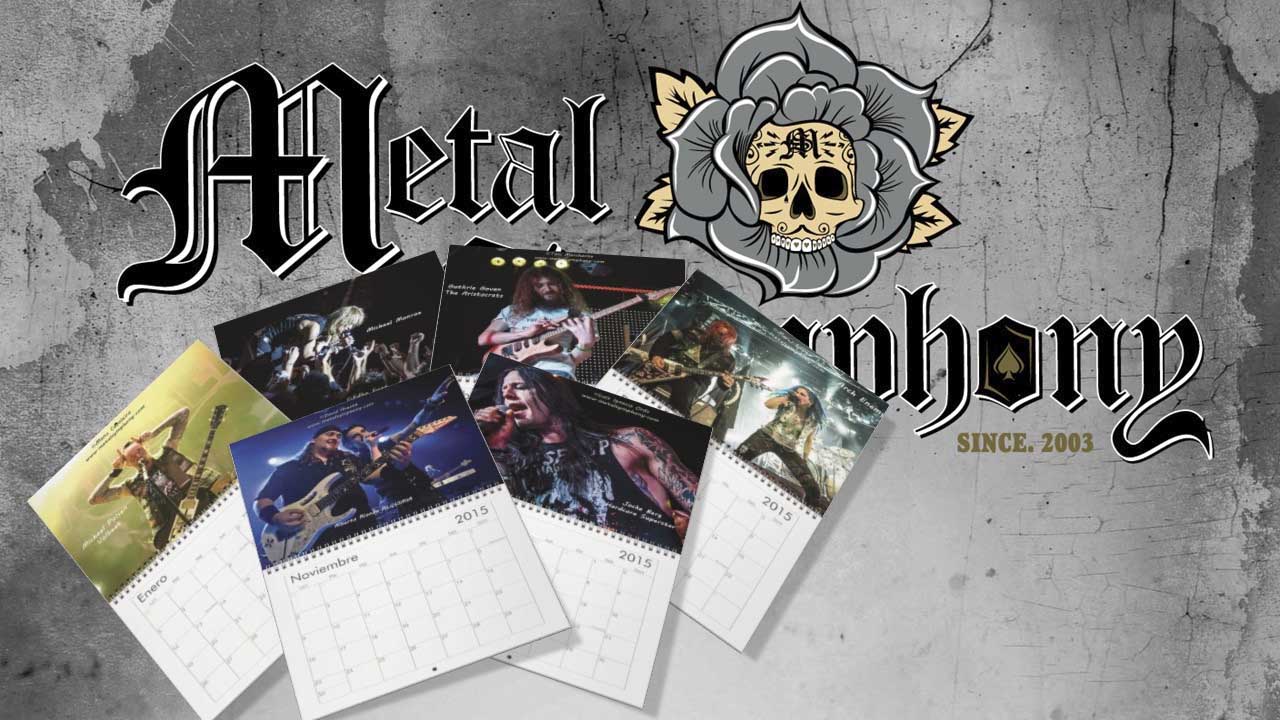 Reserva ya tu calendario del 2015 de MetalSymphony.com!!!