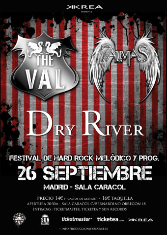 Festival de Hard Rock y progresivo en Madrid
