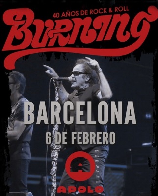 Concierto de Burning en Barcelona