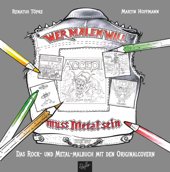 Entrevista a Renatus Töpke, creador del libro "Wer malen will, muss metal sein"