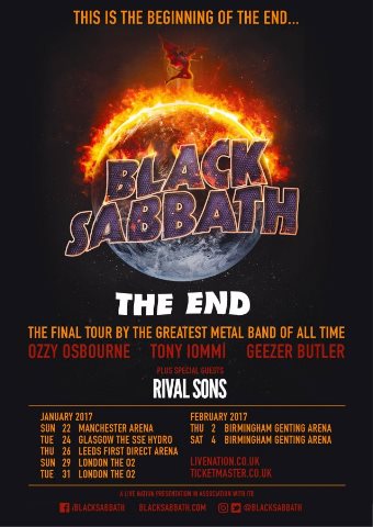 Black Sabbath se despidieron de forma espectacular de los escenarios