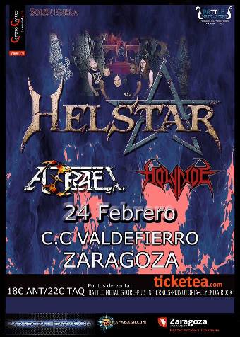Concierto de Helstar en Zaragoza