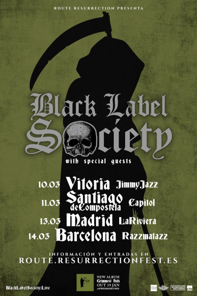 Black Label Society en gira