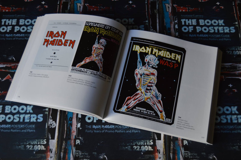 Iron Maiden –The Book of Posters // Anastasio Guerrero