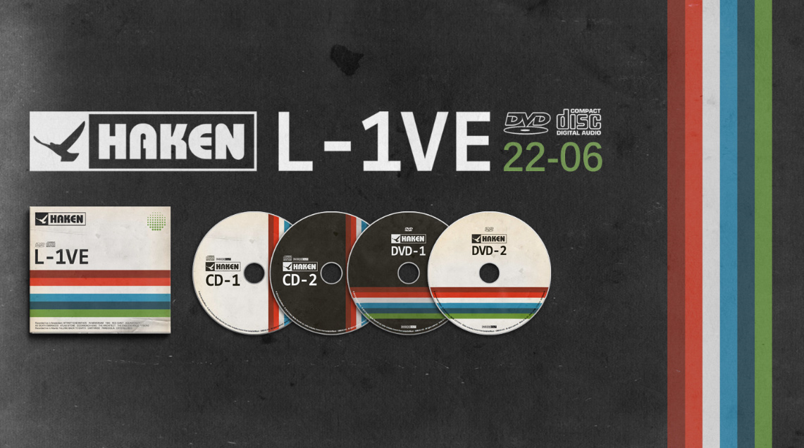 Haken: “L-1VE in Amsterdam // InsideOut Music