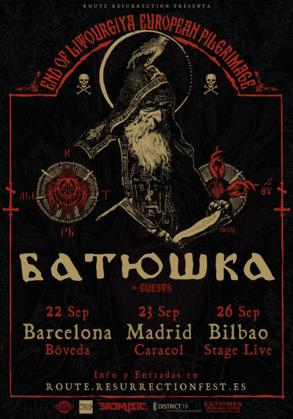 Noctem teloneros de Batushka en su gira española