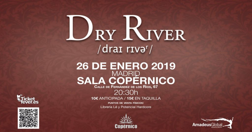 Madrid Vuelve Al «2038» Con Dry River Y Su Próximo Concierto En La Capital