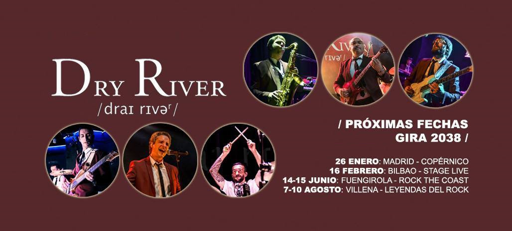 Dry River ultiman los detalles para su concierto especial en Madrid este fin de semana