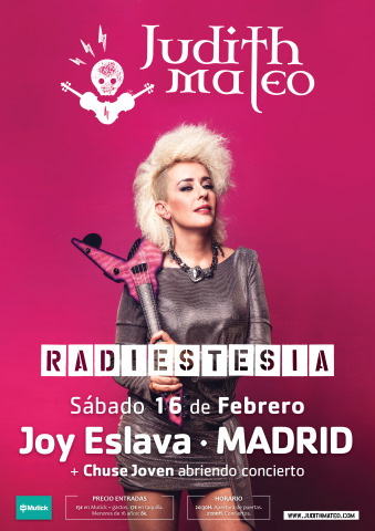 Judith Mateo presenta disco en Madrid