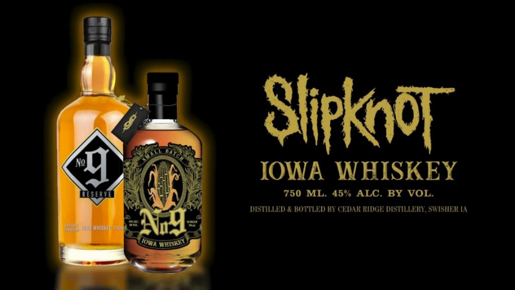 Detalles del whiskey de Slipknot