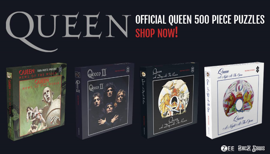 Nuevos puzzles de Queen, Guns’n’Roses y Iron Maiden