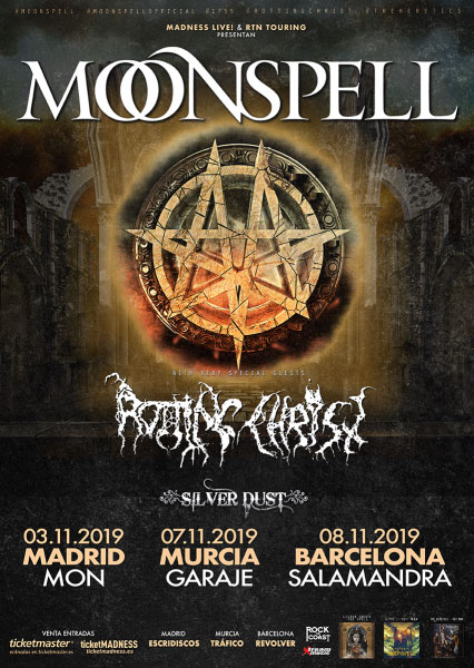 Setlist de la gira europea de Moonspell
