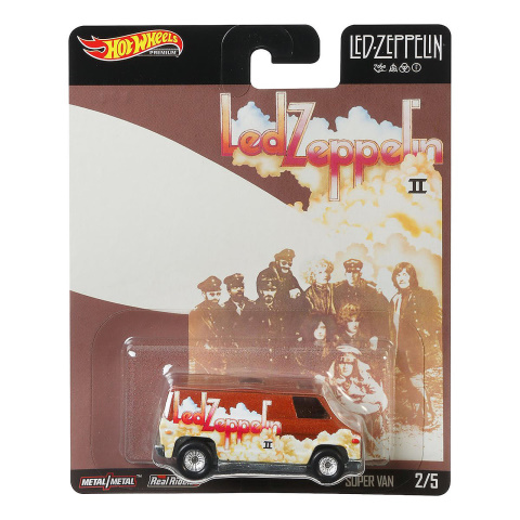 Hot Wheels saca una colección de coches de Led Zeppelin