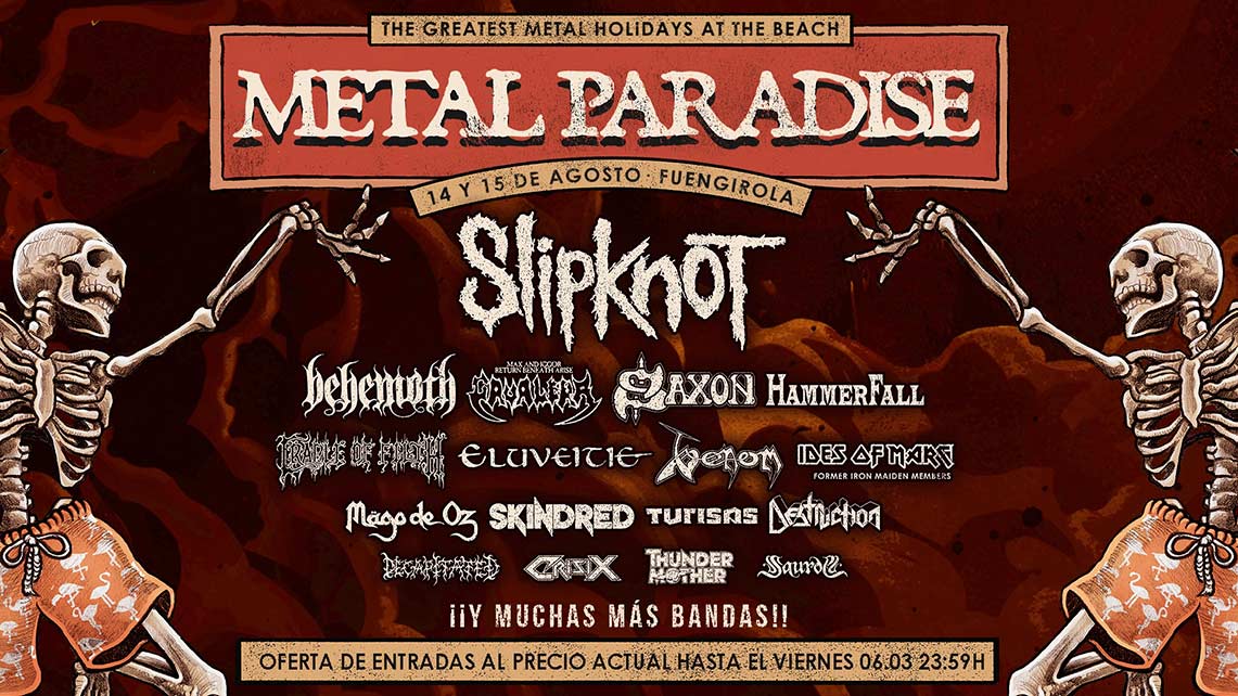 Más bandas al Metal Paradise Fest