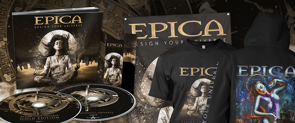 Epica: Design Your Universe (Gold Edition:  Deluxe Edition) // Nuclear Blast