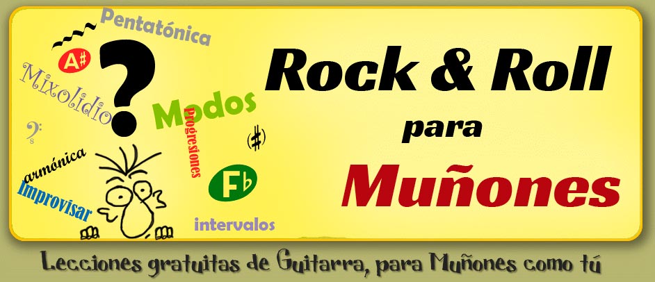 Descubrimos el curso de guitarra "Rock & Roll para Muñones"