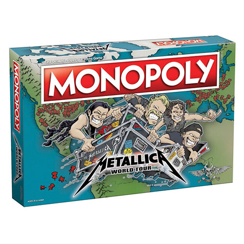 Nueva edición del Monopoly de Metallica