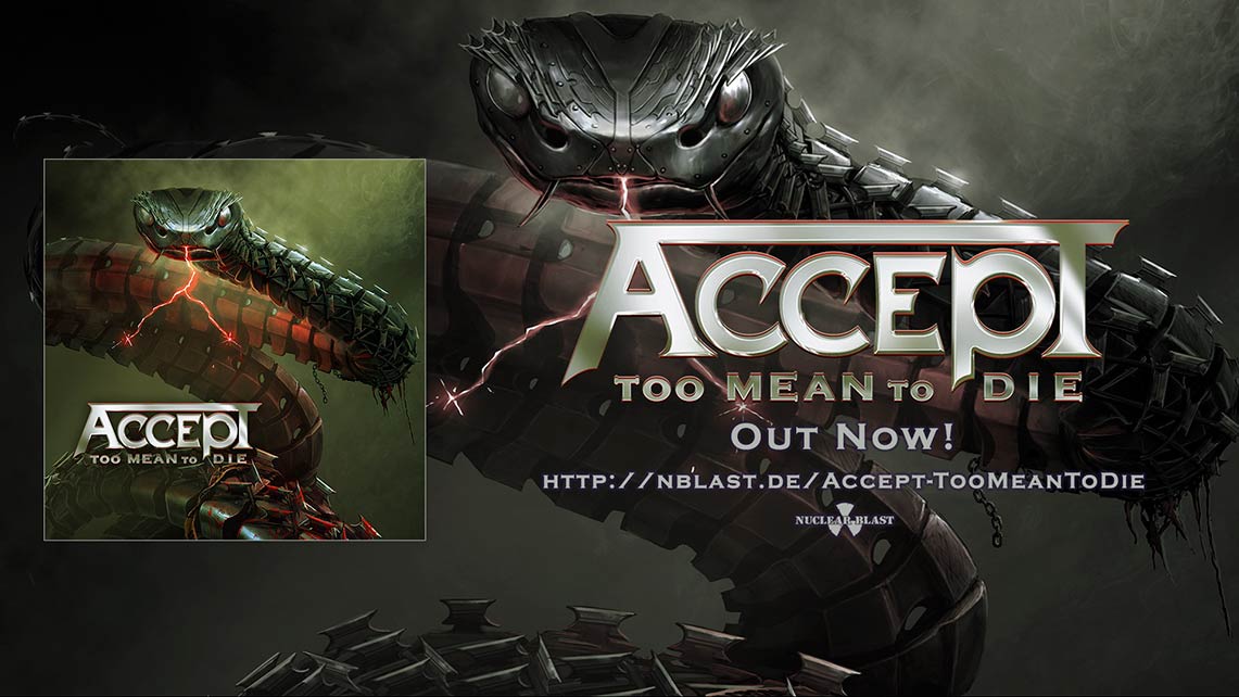 Accept: Too Mean to Die // Nuclear Blast
