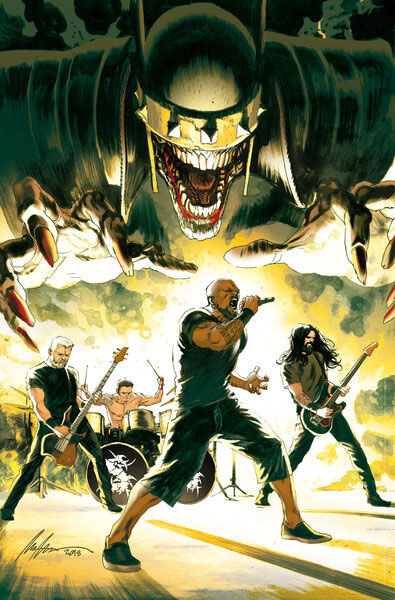 DC Comics edita "Dark Nights: Death Metal – Band Edition"