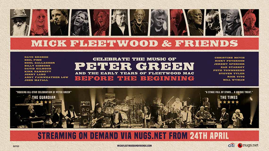 Mick Fleetwood & Friends se estrenará en Streaming
