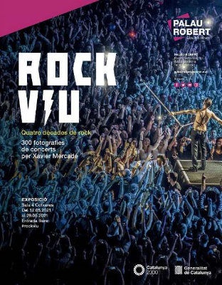 Rock Viu, la exposición de Xavi Mercadé en Palau Robert