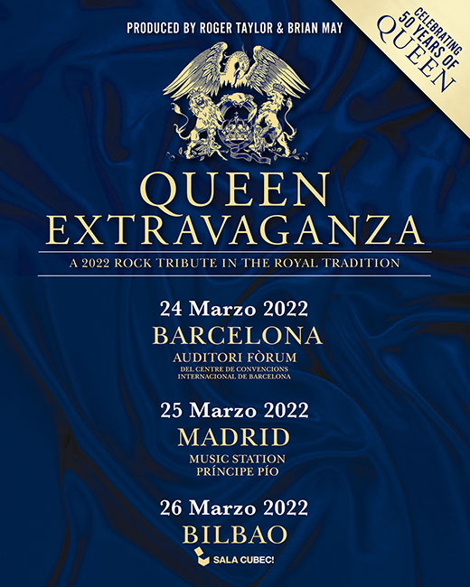 Queen Extravaganza pasará por España en 2022