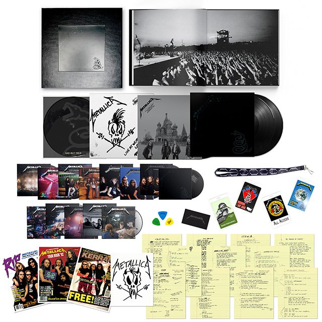 Detalles de la reedición del Black Album de Metallica
