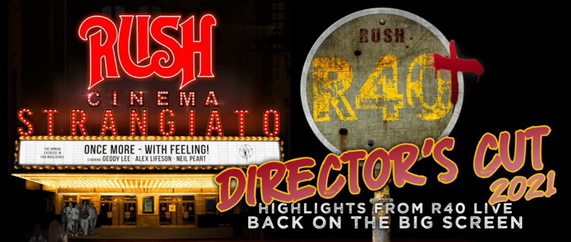 "Rush: Cinema Strangiato - Director's Cut" para Septiembre en cines