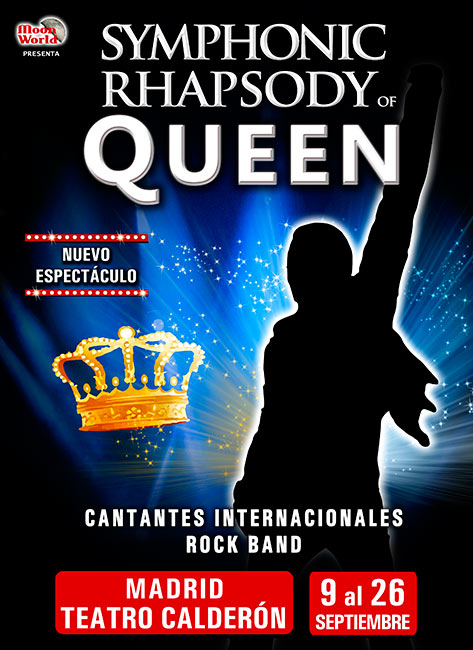 Symphonic Rhapsody Of QUEEN vuelve a Madrid en Septiembre