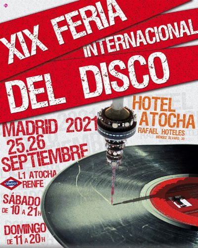 Feria Internacional del disco en Barcelona, Madrid y Bilbao