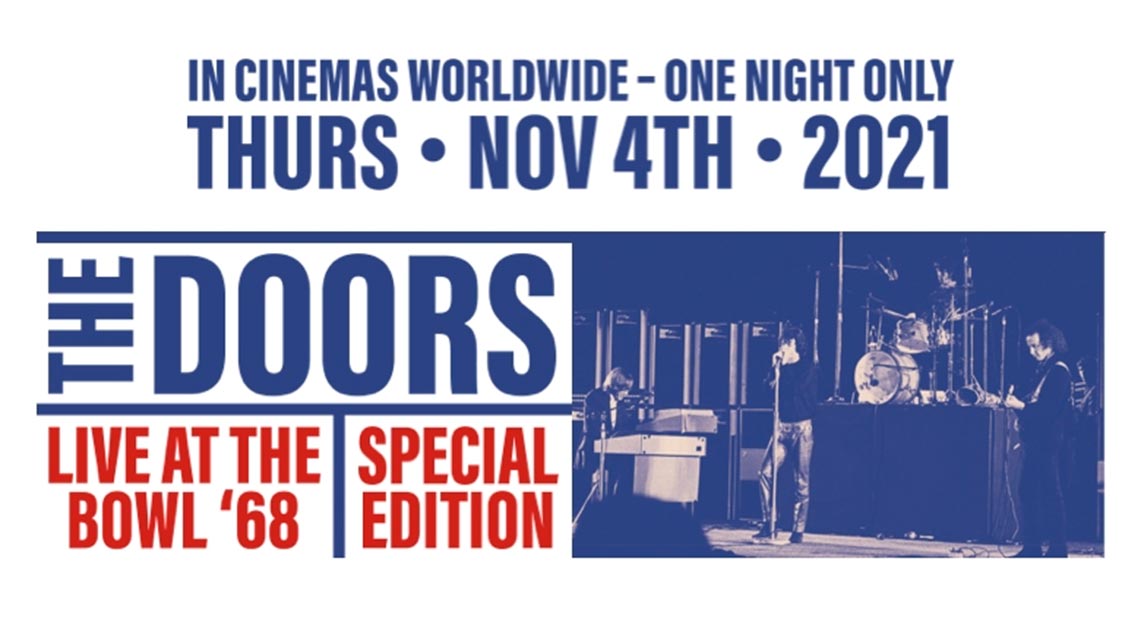 Live At The Bowl ’68: The Doors están hoy en el cine
