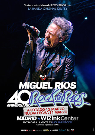 Nueva fecha para el aniversario del Rock & Ríos en Madrid