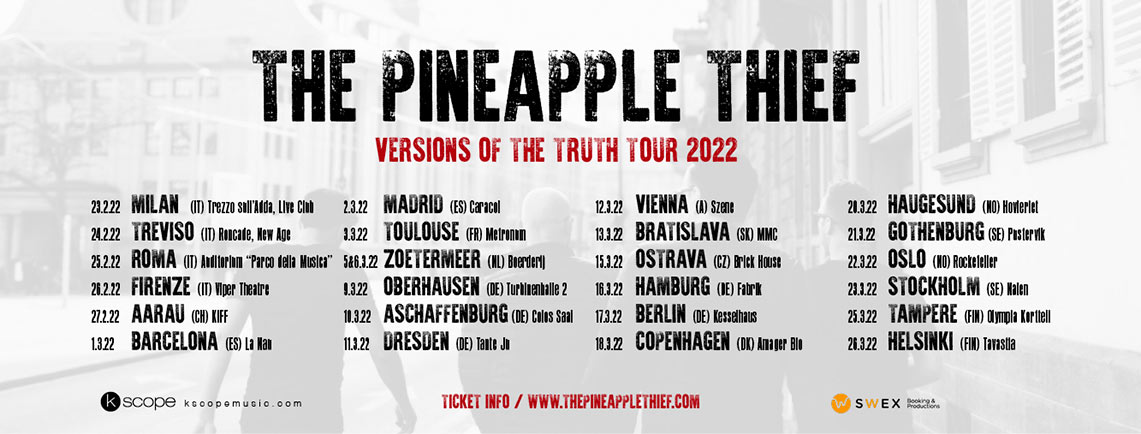The Pineapple Thief, nos preparamos para sus conciertos