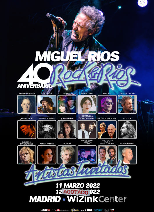 Lista de invitados para el 40º aniversario del Rock&Rios