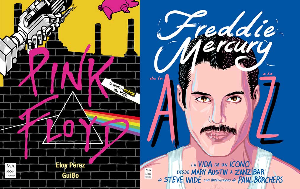 Pink Floyd y Freddie Mercury, nuevas novelas gráficas de Redbook