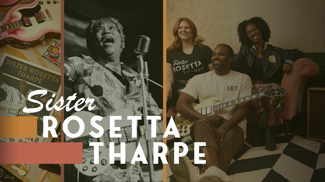 Gibson rinde homenaje a Sister Rosetta Tharpe, la "Madrina del Rock 'N' Roll"