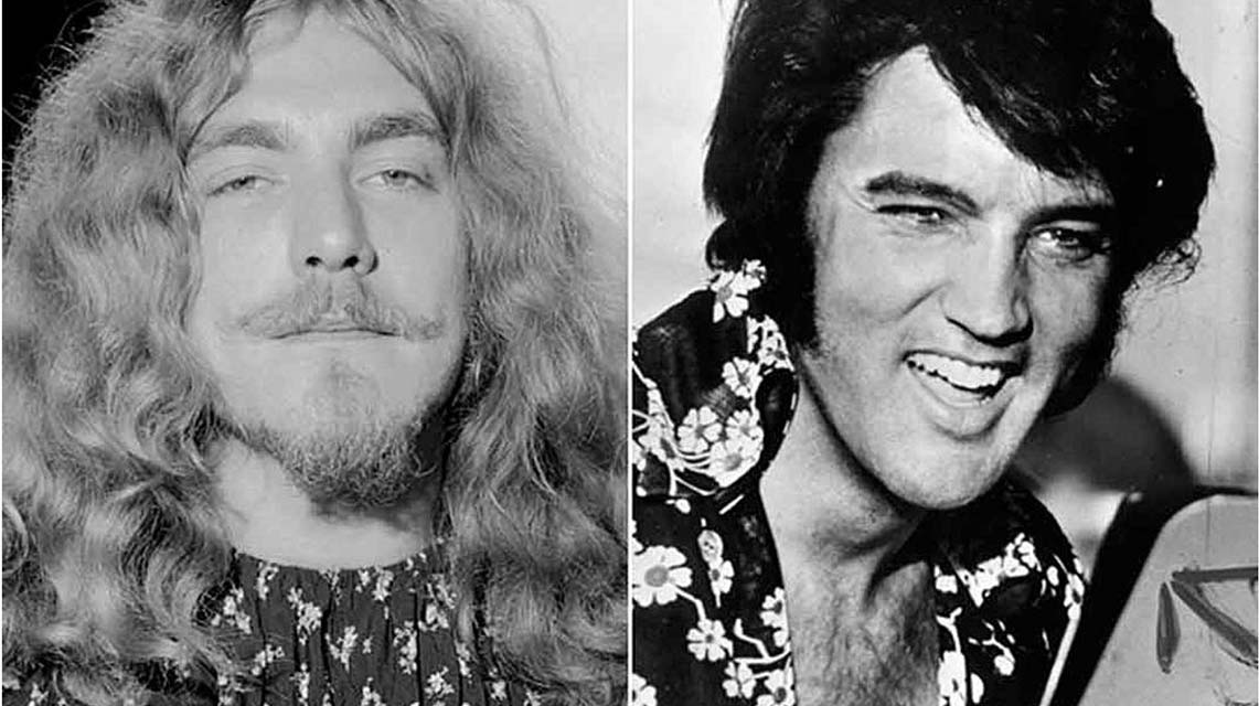 Elvis Presley y Led Zeppelin, sus encuentros...