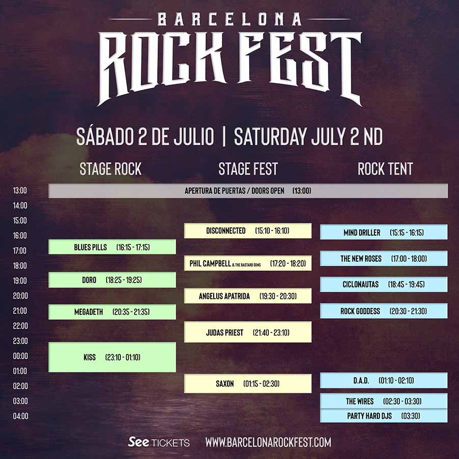 Barcelona Rock Fest, Rock Imperium, Volbeat, H.E.A.T, Devin Townsend...